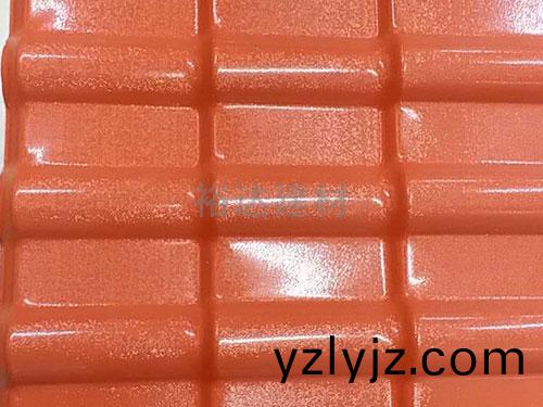 全新(xin)料樹脂瓦(wa)