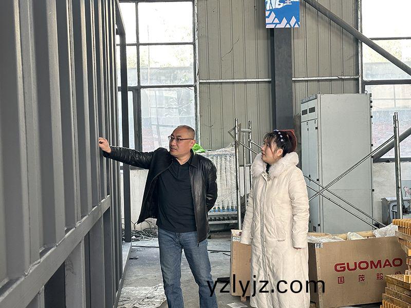 熱烈歡迎青島港項目荊總蒞臨我司視詧工作