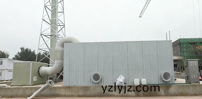 覇州汚水處(chu)理廠生物除臭項目